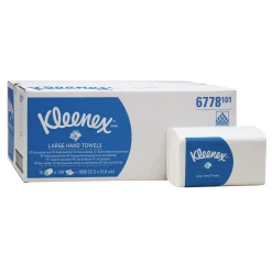 Kleenex Ultra 6778 Papierhandtücher Interfold V-Falz 21,5 x 31,8 cm, 2-lagig, weiß