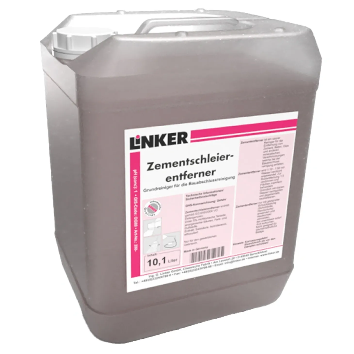 Linker Zementschleierentferner