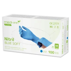 Medi-Inn Einmalhandschuhe Nitril blue soft, puderfrei VE 1000 Stück