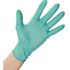 Meditrade GreenGen Nitrilhandschuhe grün puderfrei biologisch abbaubar, VE 1000 Stück