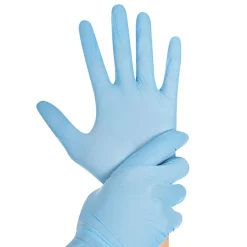 Meditrade Nitril steril Untersuchungshandschuhe blau puderfrei, VE 200 Paar
