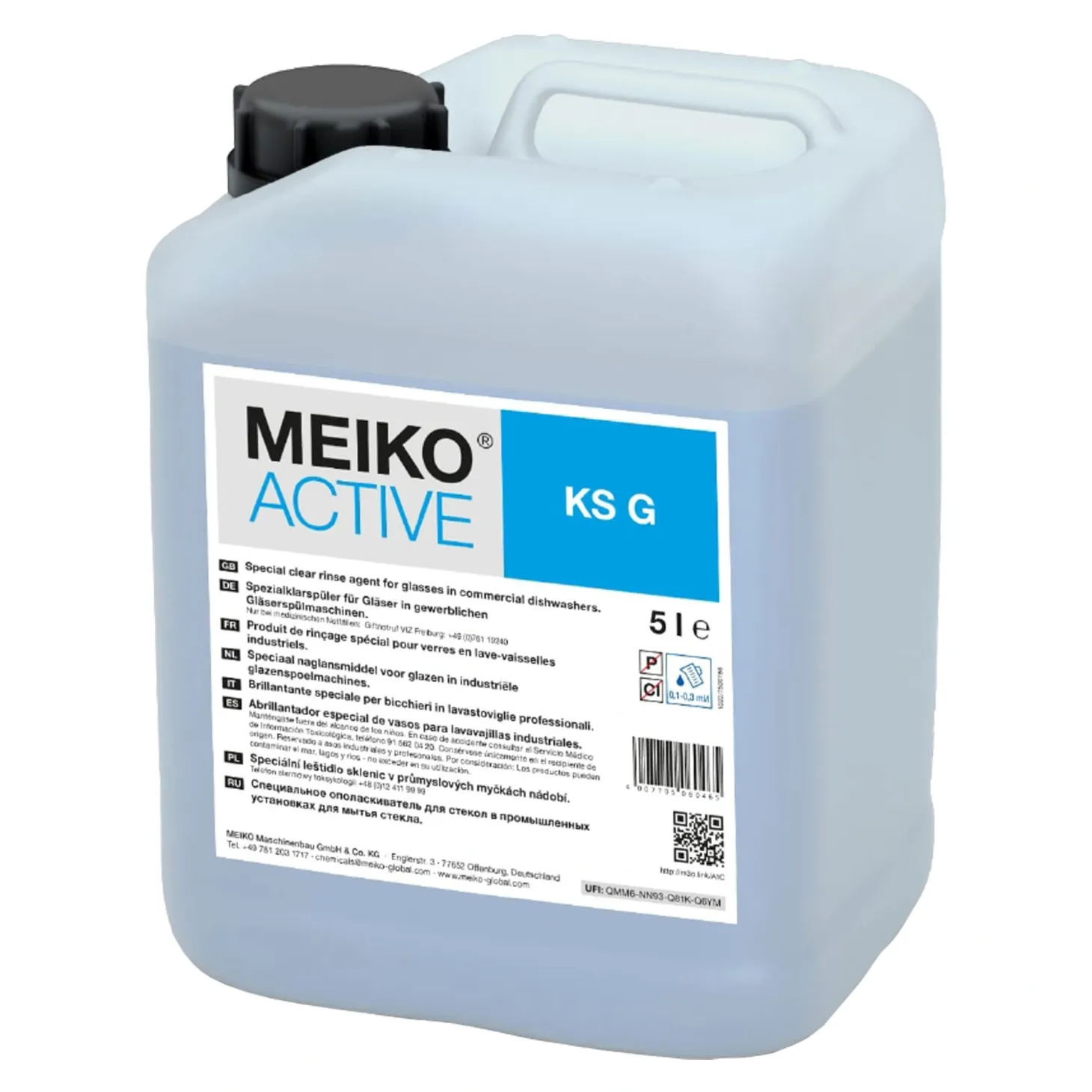 Meiko Active KS G Spezial-Klarspüler für Gläser