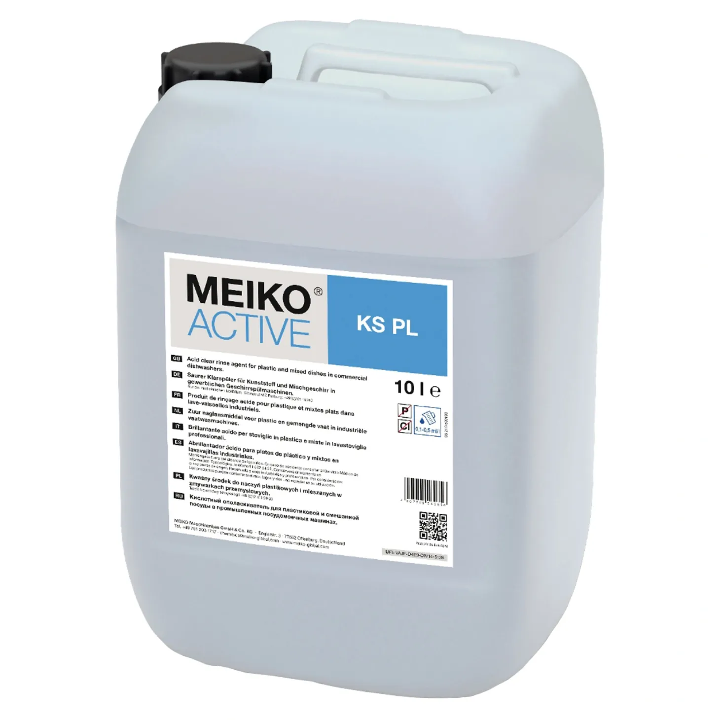 Meiko Active KS PL Spezial-Klarspüler für Kunststoff