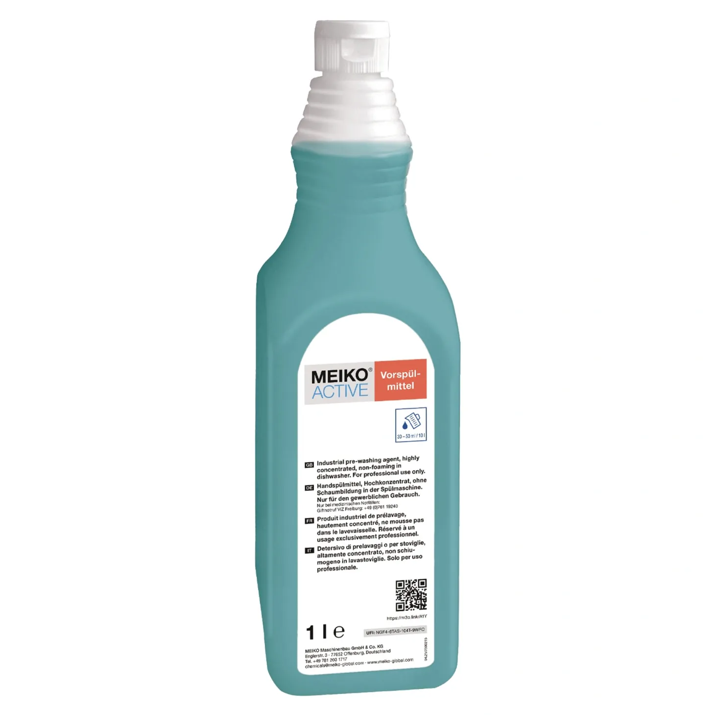 Meiko Active Vorspülmittel Handspülmittel Konzentrat
