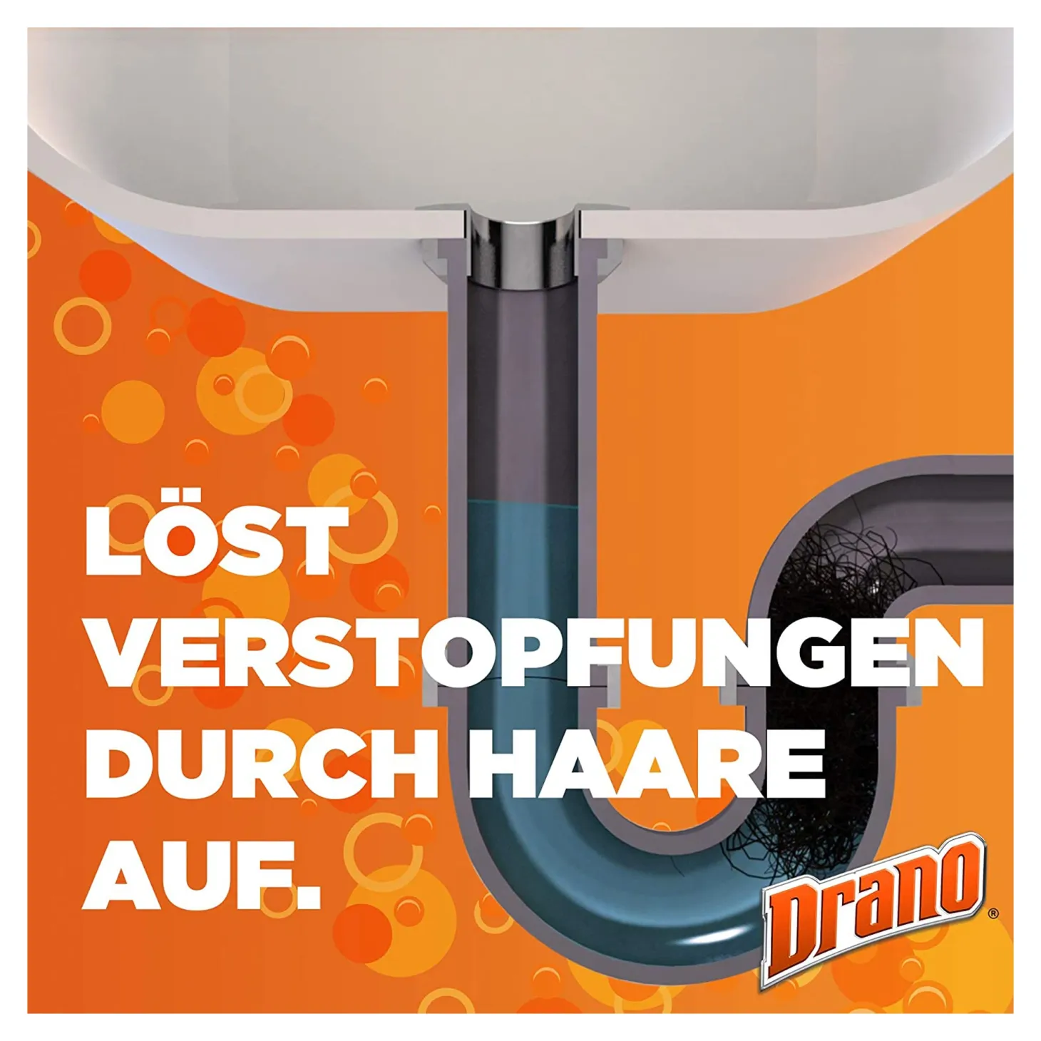 Mr Muscle Drano Rohrfrei Powergel 1000ml