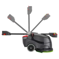 Numatic Batterie-Scheuersaugmaschine TTB1840NX-R inkl. SC-Scheuerbürste und Akku