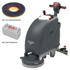Numatic Batterie-Scheuersaugmaschine TBL4045/50 inkl. SC-Scheuerbürste