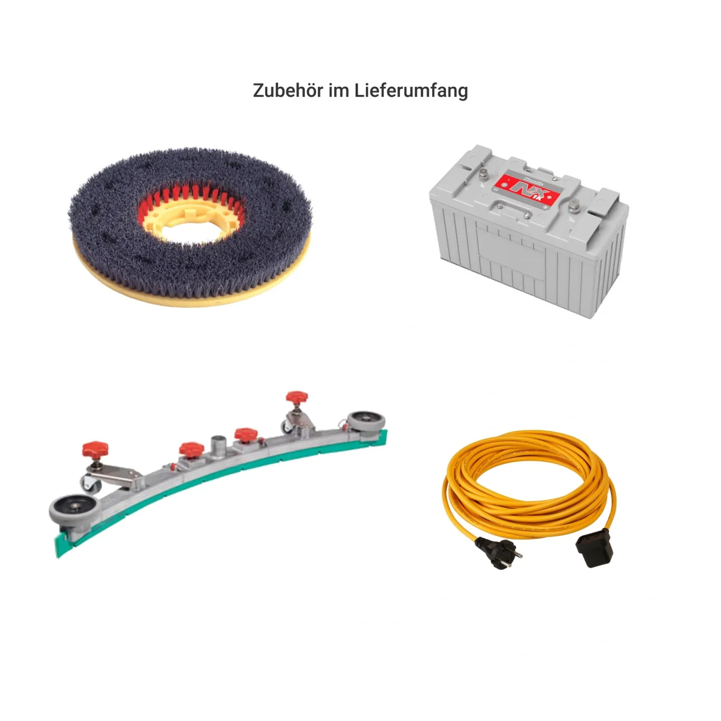 Numatic Batterie-Scheuersaugmaschine TBL4045/50 inkl. SC-Scheuerbürste