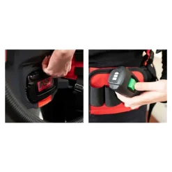 Numatic RSB150HNX Hepa Batterie-Rucksacksauger mit Ladegerät, ohne Akku
