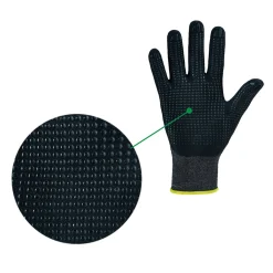 Optiflex Duramate 0683 Feinstrickhandschuhe mit Nitrilschaum und PU-Beschichtung schwarz, VE 144 Paar