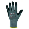 Optiflex Optimate 0680 Feinstrickhandschuhe mit Nitrilschaum und PU-Beschichtung grau/schwarz, VE 144 Paar
