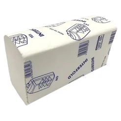 Paperdi Paperblu Falthandtücher W-Falz, 2-lagig, 20,3 x 32 cm, weiß