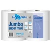 Paperdi Paperblu Jumbo Super Maxi Toilettenpapier Großrolle weiß, 2-lagig, 360 Meter