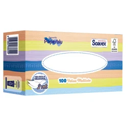Paperdi Paperblu Soavex Kosmetiktücher 2-lagig weiß
