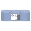 Papernet AutoCut Handtuchrollen, Außenabrollung, 2-lagig, Recycling, blau, 140 Meter, 21 cm breit