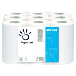 Papernet Centrefeed Handtuchrollen Innenabrollung, 2-lagig, Zellstoff, 50 Meter