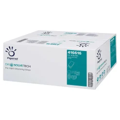 Papernet DISSOLVE TECH Falthandtücher V-Falz, 1-lagig, natur, 23 x 24,5 cm, Recycling