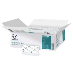 Papernet DISSOLVE TECH Papierhandtücher Z-Falz, 2-lagig, weiß, 20,3 x 24 cm, Zellstoff