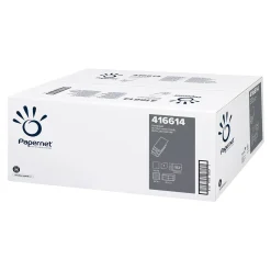 Papernet Falthandtücher W-Falz, 1-lagig, natur, 22 x 32 cm, Recycling