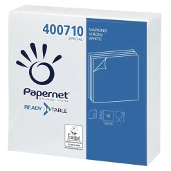 Papernet Ready Table Lunchserviette 1/4-Falz, 33 x 33 cm, 2-lg, weiß