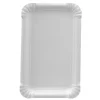 PAPSTAR ABC Pak Teller, Pappe [ff] eckig 11 cm x 17,5 cm weiß
