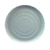 PAPSTAR ABC Pak Teller, Pappe [ff] rund Ø 24 cm, 2 cm weiß