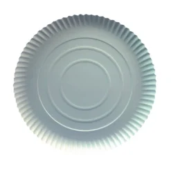 PAPSTAR ABC Pak Teller, Pappe [ff] rund Ø 26 cm, 2 cm weiß