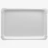 PAPSTAR ABC Pak Teller, Pappe [ff] eckig 18 cm x 26 cm weiß