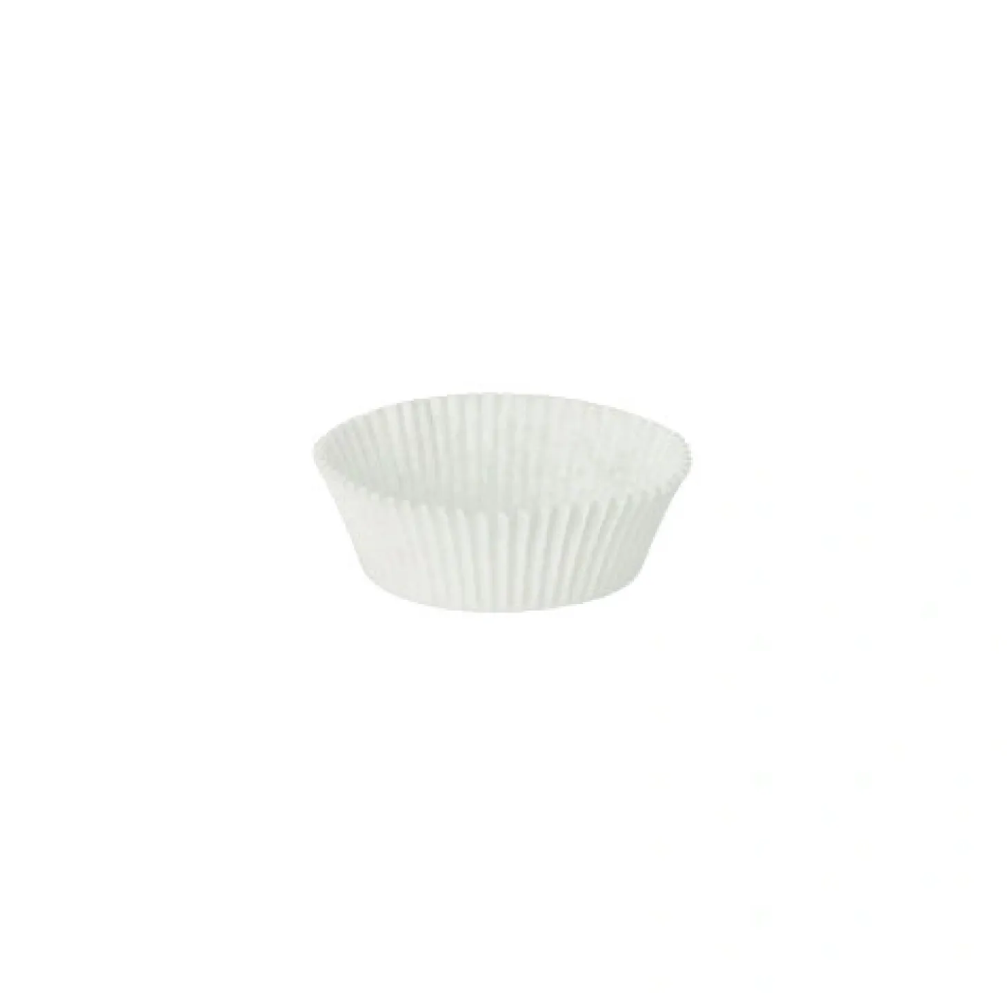 PAPSTAR Backförmchen rund Ø 5,5 cm, 2,5 cm weiß