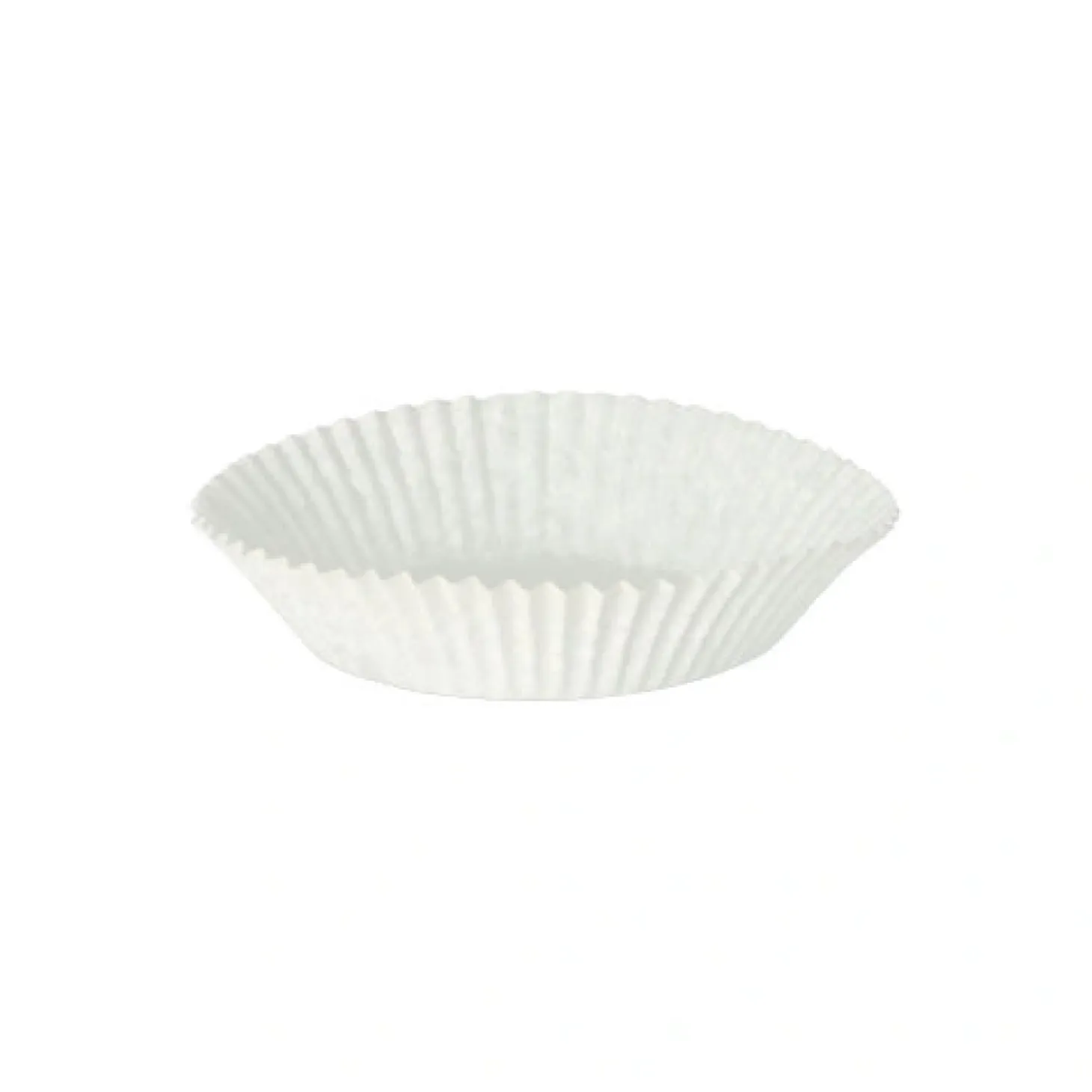 PAPSTAR Backförmchen rund Ø 6,5 cm, 2 cm weiß