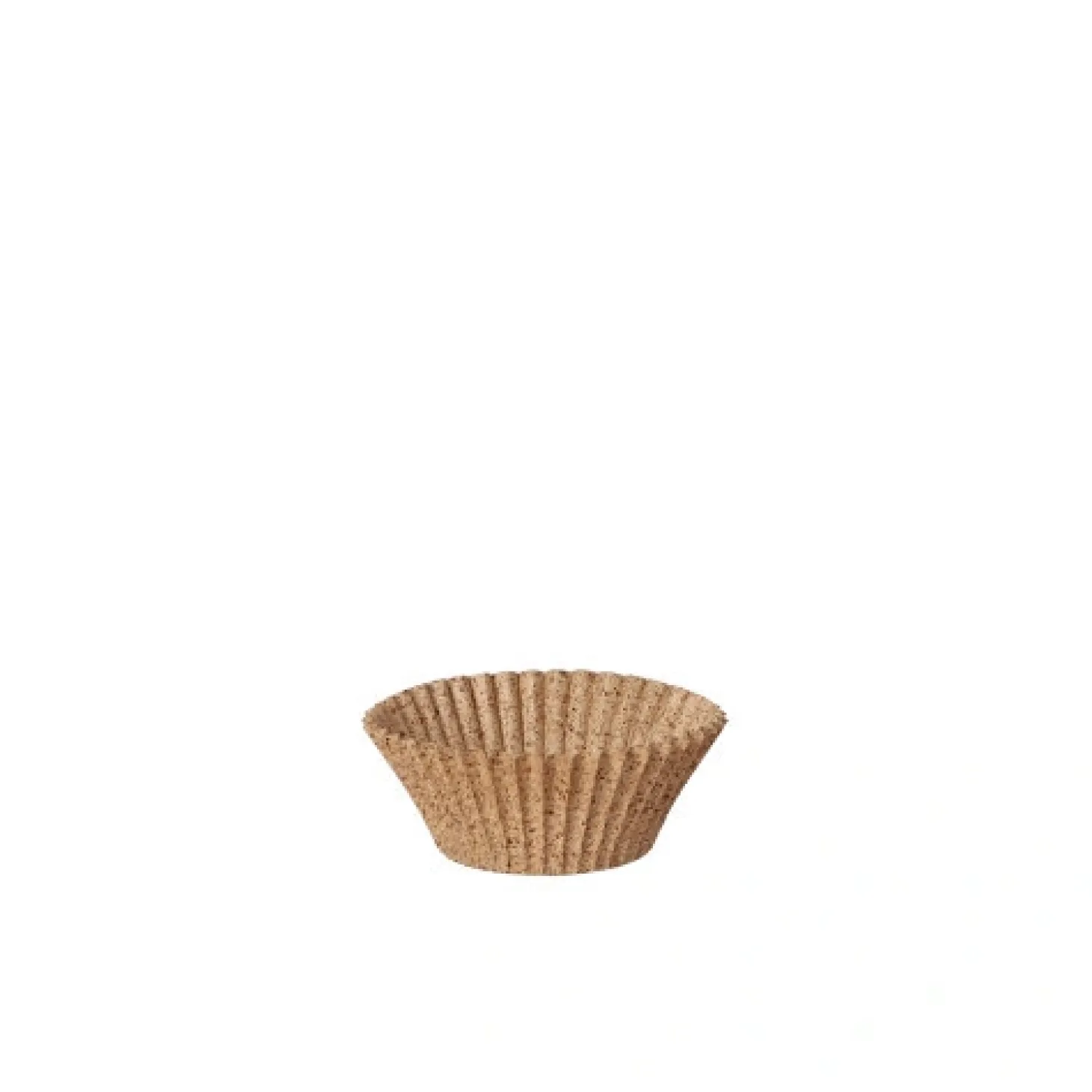 PAPSTAR Backförmchen rund Ø 3 cm, 2,2 cm natur aus Frischfaser und Kakaoschalen