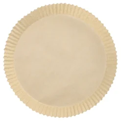 PAPSTAR Backpapiere Ø 23 cm, 4,5 cm braun für Heißluftfritteusen