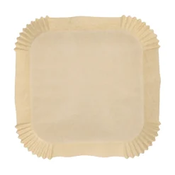 PAPSTAR Backpapiere 20 cm x 20 cm x 4,5 cm braun für Heißluftfritteusen