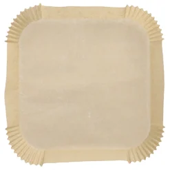 PAPSTAR Backpapiere 23 cm x 23 cm x 4,5 cm braun für Heißluftfritteusen