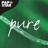 PAPSTAR Bestecke, Holz "pure" 16,5 cm (Messer, Gabel)