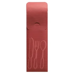 PAPSTAR Bestecktaschen 23,5 cm x 7,3 cm bordeaux inklusive farbiger Bistro Serviette