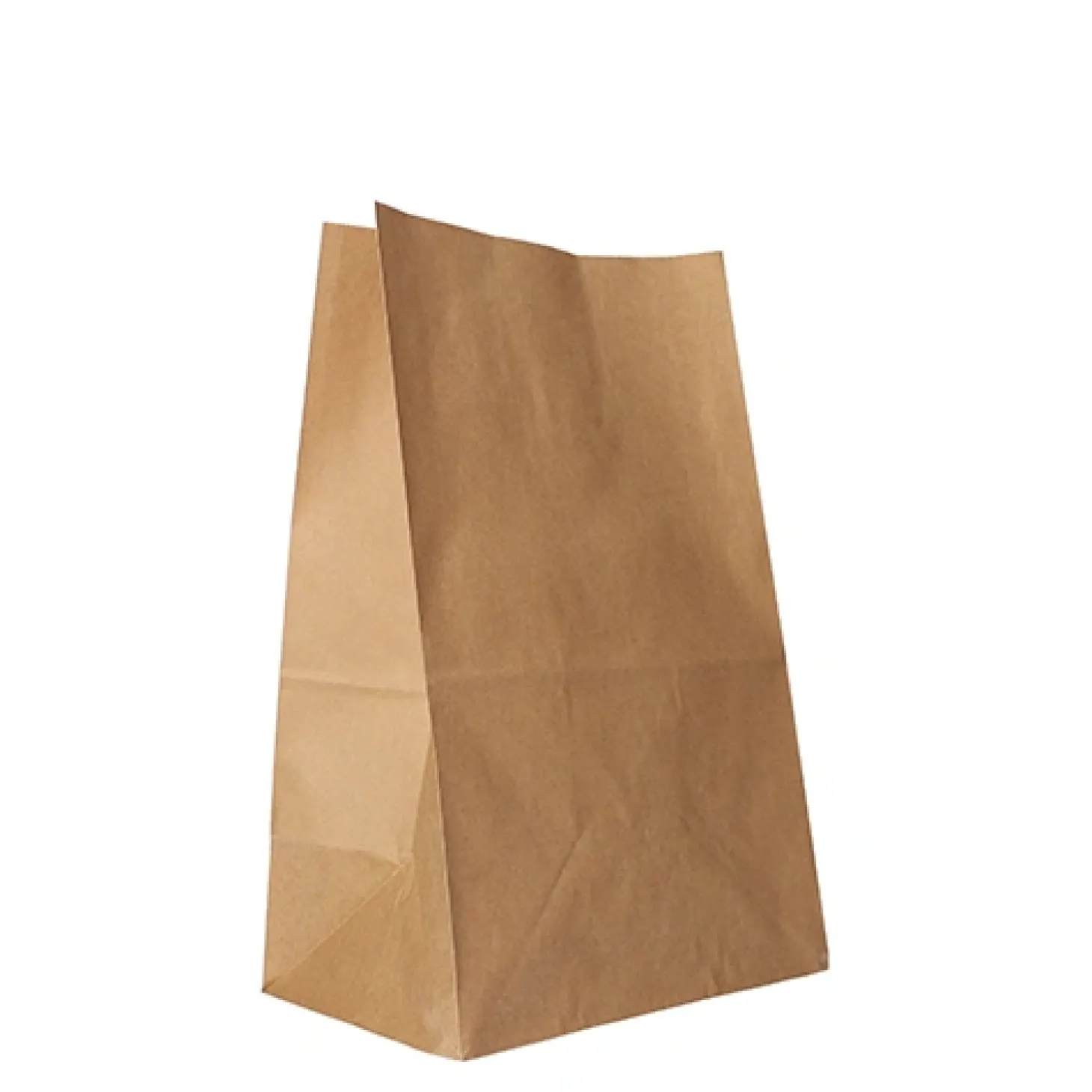 PAPSTAR Blockbodenbeutel, Kraftpapier 29,5 cm x 19 cm x 12 cm braun