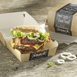 PAPSTAR Burgerboxen, Pappe