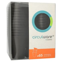 PAPSTAR "Circulware by Haval" Mehrweg-Automatenbecher rund 0,18 l Ø 7 cm, 8,7 cm