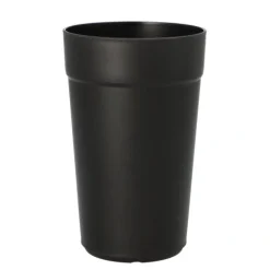 PAPSTAR "Circulware by Haval" Mehrweg-Trinkbecher PP rund 0,4 l Ø 8 cm, 13 cm schwarz