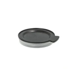 PAPSTAR "Circulware by Haval" Mehrweg-Deckel für Trinkbecher PP rund Ø 8 cm, 1,5 cm schwarz