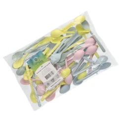 PAPSTAR "Circulware by Haval" Mehrweg-Eislöffel PP-MF PP-MF 13 cm farbig sortiert extra stabil