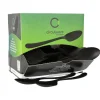 PAPSTAR "Circulware by Haval" Mehrweg-Löffel PP-MF 19 cm schwarz "Gaia" extra stabil, in Spenderbox