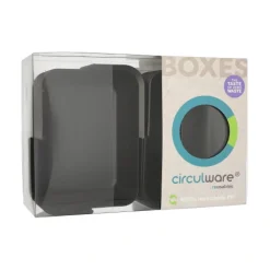PAPSTAR "Circulware by Haval" Mehrweg-Schalen Mix & Match 4,7 x 15,6 x 11,7 cm schwarz