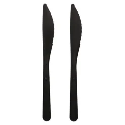 PAPSTAR "Circulware by Haval" Mehrweg-Messer PP-MF 18,5 cm schwarz extra stabil