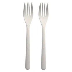 PAPSTAR "Circulware by Haval" Mehrweg-Gabeln PP-MF 18,5 cm weiß extra stabil