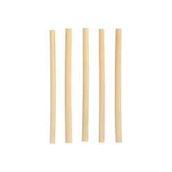 PAPSTAR Cocktail Trinkhalme Schilf "pure" Ø 7 mm, 15 cm