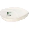 PAPSTAR Conpax (LM) Teller "Folia" Zuckerrohr 2-geteilt 1,5 cm x 30 cm x 47,2 cm