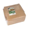 PAPSTAR Cupcake-Kartons eckig 10 cm x 27 cm x 17,5 cm mit Sichtfenster aus PLA