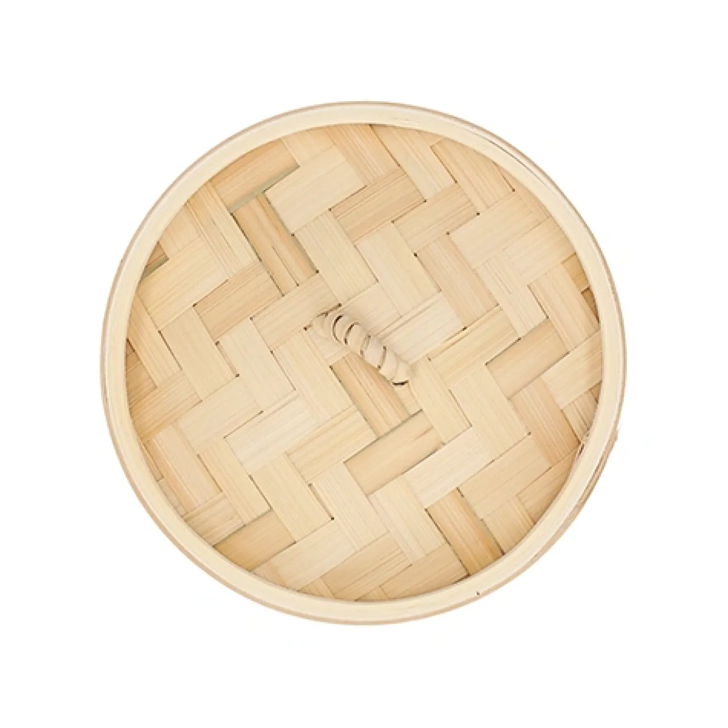 PAPSTAR Dampfgarer Bambus "ASIA" Ø 15 cm, 13,5 cm 3-teilig, 16 x 1 Stück